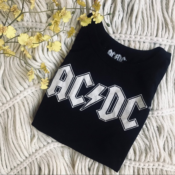ACDC Tops - ORIGINAL AC/DC Sleeveless tank